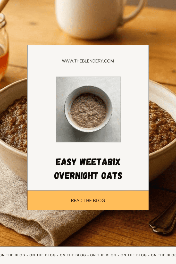 High Fibre Overnight Oats With Weetabix Pinterest
