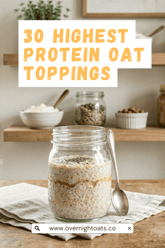 Highest Protein Ingredients for Breakfast Oats Pinterest